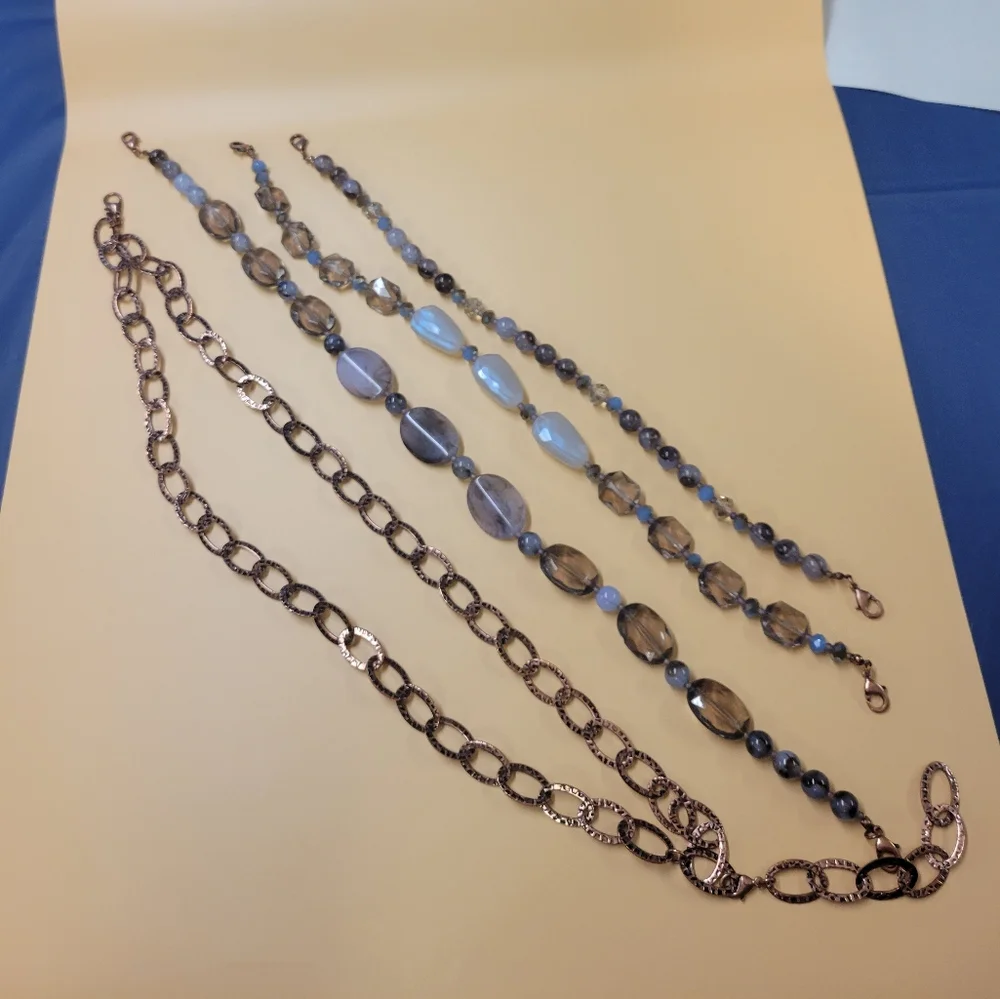 VINTAGE PREMIER DESIGNS ENGLISH ROSE NECKLACE - Picture 10 of 10